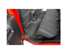 Quadratec Tru-Fit® Floor Liners Rear Floor Section Jeep Wrangler Unlimited 4-Door JK 2007-2013